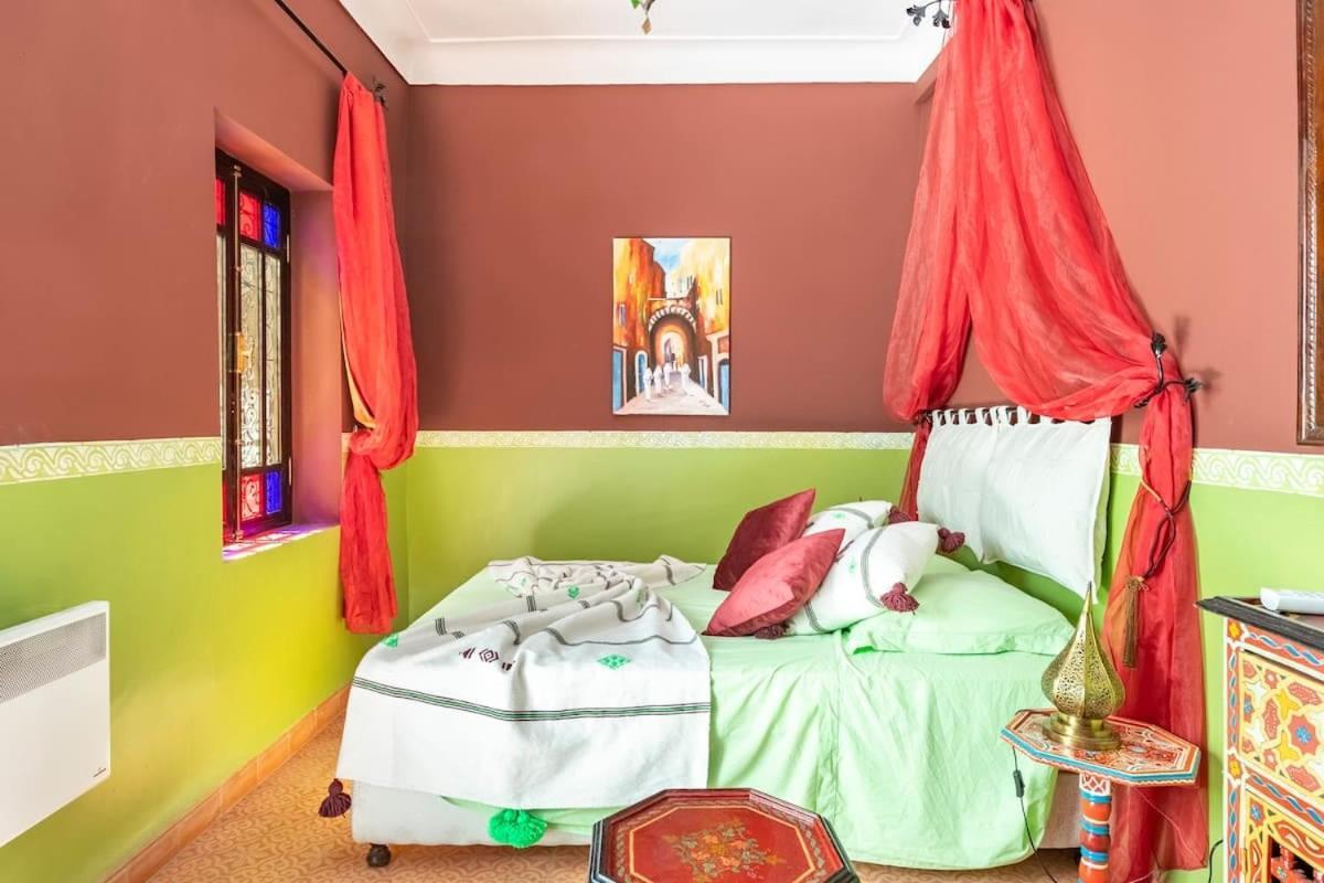 Riad Des Mile Nuits Villa Marrakesh Exteriör bild