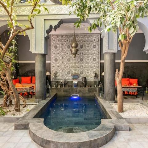Riad Des Mile Nuits Villa Marrakesh Exteriör bild