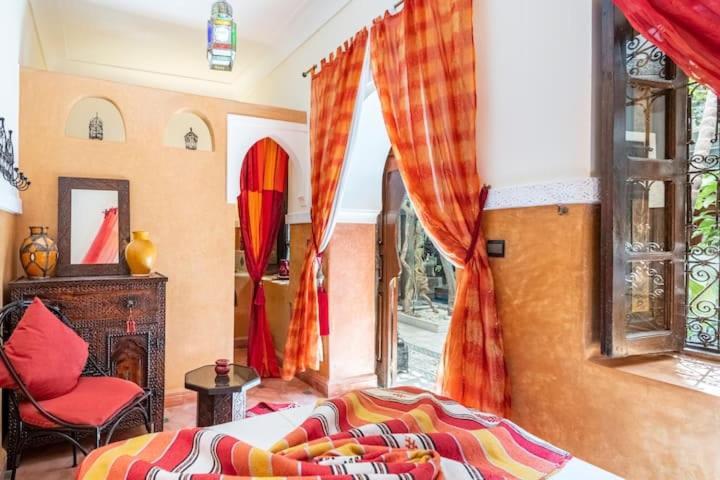 Riad Des Mile Nuits Villa Marrakesh Exteriör bild
